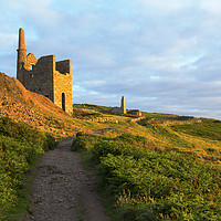 Buy canvas prints of West Wheal Owles Engine House Botallack by CHRIS BARNARD
