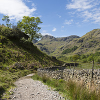 Buy canvas prints of The Langdale Valley by CHRIS BARNARD