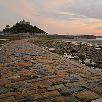 Buy canvas prints of St Michael's Mount by CHRIS BARNARD