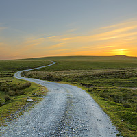 Buy canvas prints of The Long and Winding Road by CHRIS BARNARD