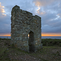 Buy canvas prints of Great Wheal Charlotte Mine by CHRIS BARNARD