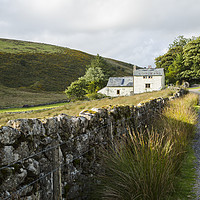 Buy canvas prints of Moorland Cottage by CHRIS BARNARD