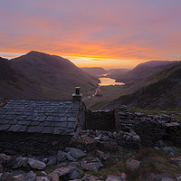 Buy canvas prints of The Bothy by CHRIS BARNARD