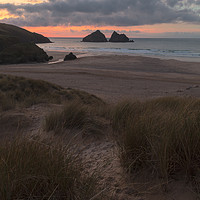 Buy canvas prints of Carters Rocks at Sunset by CHRIS BARNARD