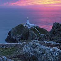 Buy canvas prints of South Stack Lighthouse by CHRIS BARNARD