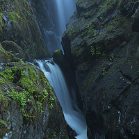 Buy canvas prints of Aira Force Waterfall by CHRIS BARNARD