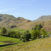 Buy canvas prints of Matterdale Valley by CHRIS BARNARD