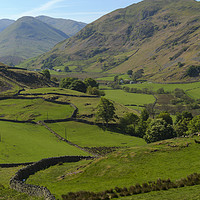 Buy canvas prints of Matterdale Valley Cumbria by CHRIS BARNARD