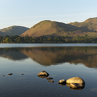 Buy canvas prints of Ullswater Reflections by CHRIS BARNARD