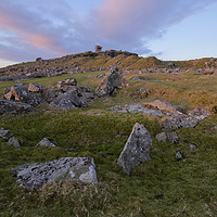 Buy canvas prints of Stowes Hill on Bodmin Moor  by CHRIS BARNARD