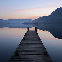 Buy canvas prints of Ullswater Dawn by CHRIS BARNARD