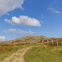 Buy canvas prints of The Cheesewring on Bodmin Moor by CHRIS BARNARD