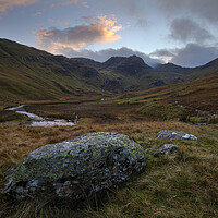Buy canvas prints of Deepdale Valley Lake District by CHRIS BARNARD