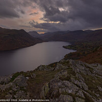 Buy canvas prints of Storm Clouds Over Ullswater by CHRIS BARNARD