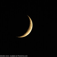 Buy canvas prints of The Crescent Moon by CHRIS BARNARD