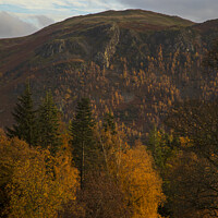 Buy canvas prints of Autumn Colours Ullswater by CHRIS BARNARD