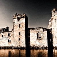 Buy canvas prints of Spooky Castle by steve weston