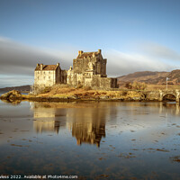 Buy canvas prints of Eilean Donan Castle by Pete Lawless