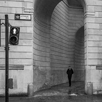 Buy canvas prints of Bank Of England Arches by Pete Lawless