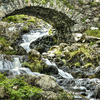 Buy canvas prints of Ashness Bridge by Pete Lawless
