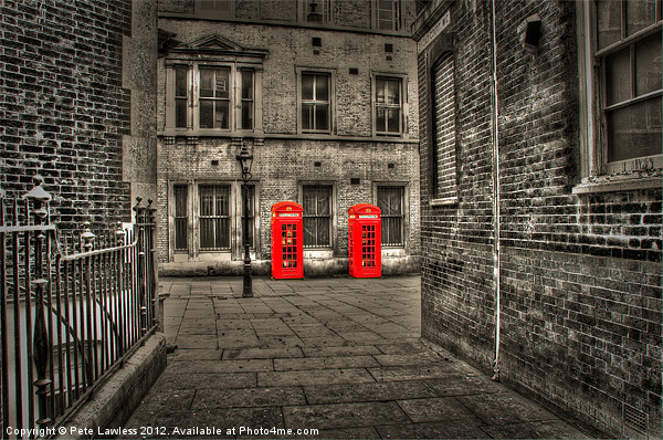 Phone box Picture Board by Pete Lawless