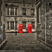 Buy canvas prints of Phone box by Pete Lawless