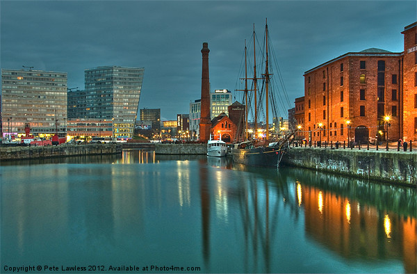 The Pump House Albert Dock Picture Board by Pete Lawless