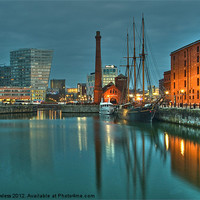 Buy canvas prints of The Pump House Albert Dock by Pete Lawless