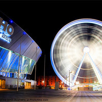 Buy canvas prints of The Wheel of Liverpool by Pete Lawless