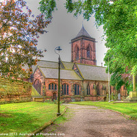 Buy canvas prints of St Helens Church by Pete Lawless
