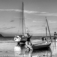 Buy canvas prints of Abersoch Harbour by Pete Lawless