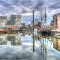 Buy canvas prints of Liverpool Albert Dock by Pete Lawless