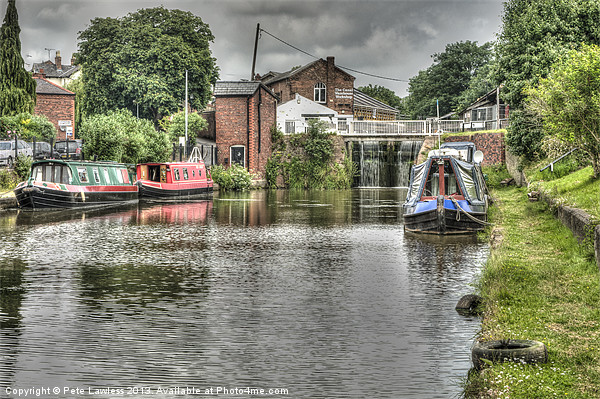 Chester Urban Waterways series Picture Board by Pete Lawless