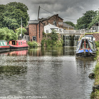 Buy canvas prints of Chester Urban Waterways series by Pete Lawless