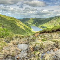 Buy canvas prints of Haweswater from Small Water Beck by Pete Lawless