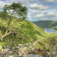Buy canvas prints of Haweswater from Small Water Beck by Pete Lawless