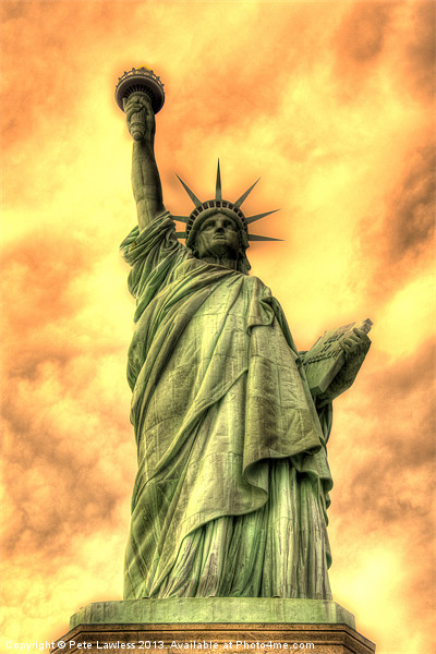 Statue of Liberty Picture Board by Pete Lawless
