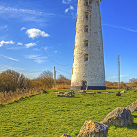 Buy canvas prints of Leasowe Lighthouse by Pete Lawless