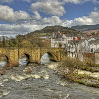 Buy canvas prints of Llangollen North Wales by Pete Lawless
