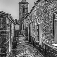 Buy canvas prints of Church Walk, by Pete Lawless