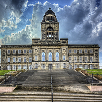 Buy canvas prints of Wirral, Wallasey Town Hall by Pete Lawless