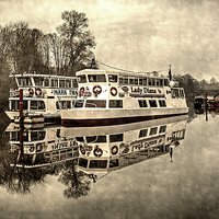 Buy canvas prints of River Boats River Dee Chester by Pete Lawless
