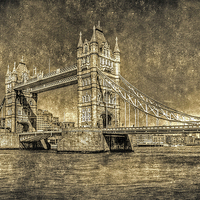 Buy canvas prints of Tower Bridge London by Pete Lawless