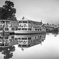 Buy canvas prints of Chester Boats River Dee Chester by Pete Lawless