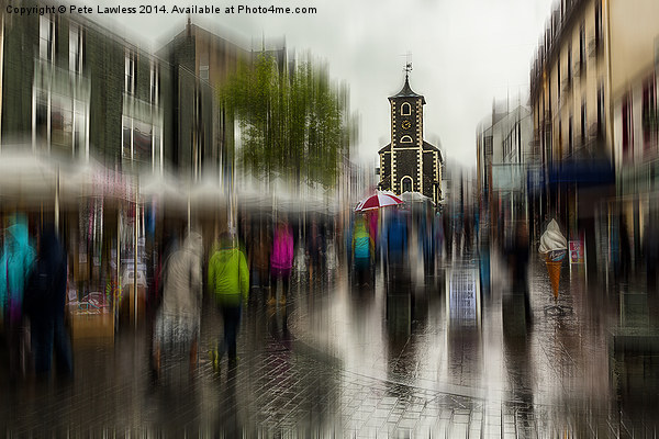 A Rainy Day in Keswick Picture Board by Pete Lawless