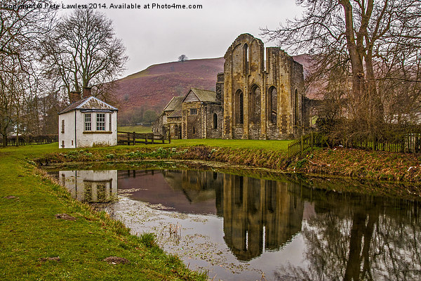 Valle Crucis Abbey Picture Board by Pete Lawless