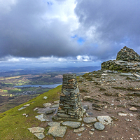 Buy canvas prints of View From Coniston Old man by Pete Lawless