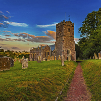 Buy canvas prints of  St Cyres and St Julitta Church, Exeter by Pete Lawless