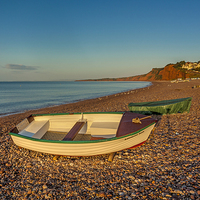 Buy canvas prints of  Budleigh Salterton Devon by Pete Lawless