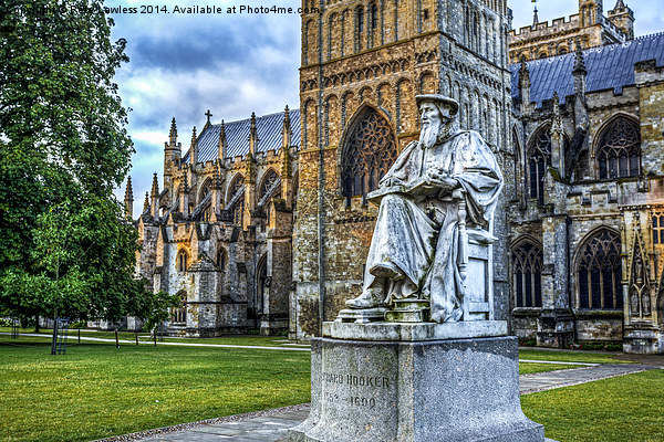  RICHARD HOOKER  PROPHET OF ANGLICANISM  and  SON  Picture Board by Pete Lawless